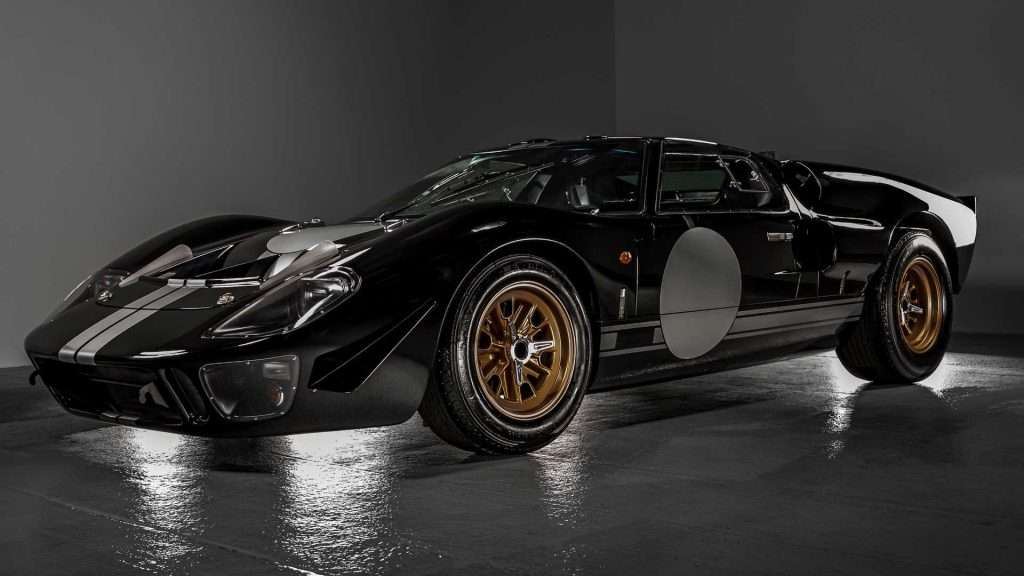 Ford GT 40 elettrica laterale