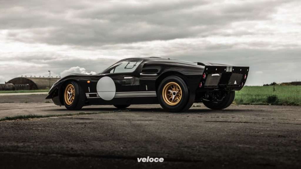 Ford GT 40 elettrica posteriore