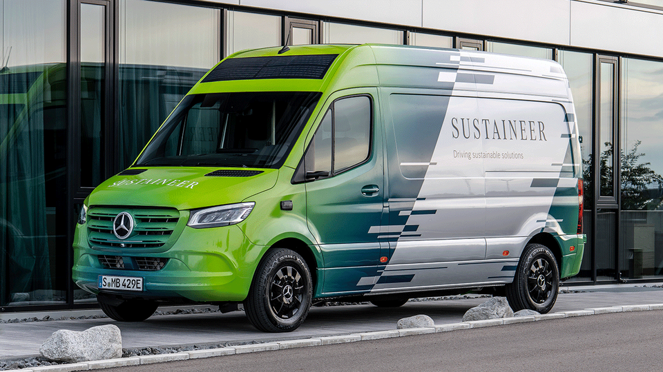 Mercedes Elettrico Furgone
