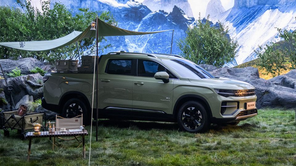 geely radar rd6 verde