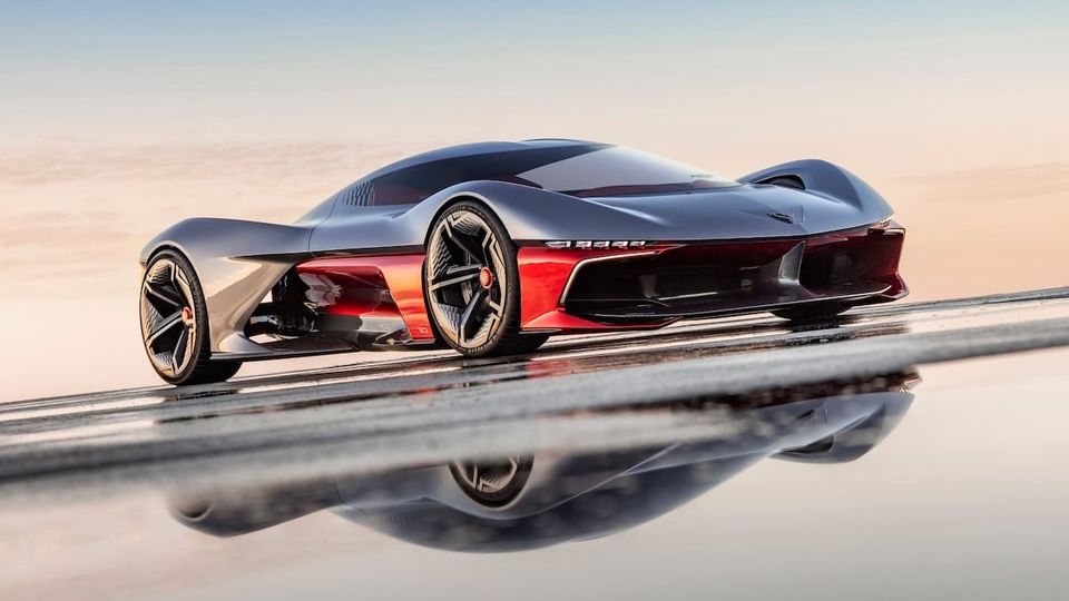La visione elettrica e futuristica di GM: California Corvette