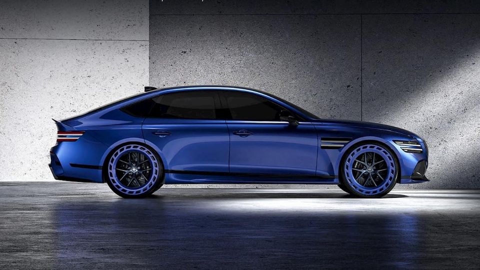 Genesis svela il nuovo concept G80 EV Magma