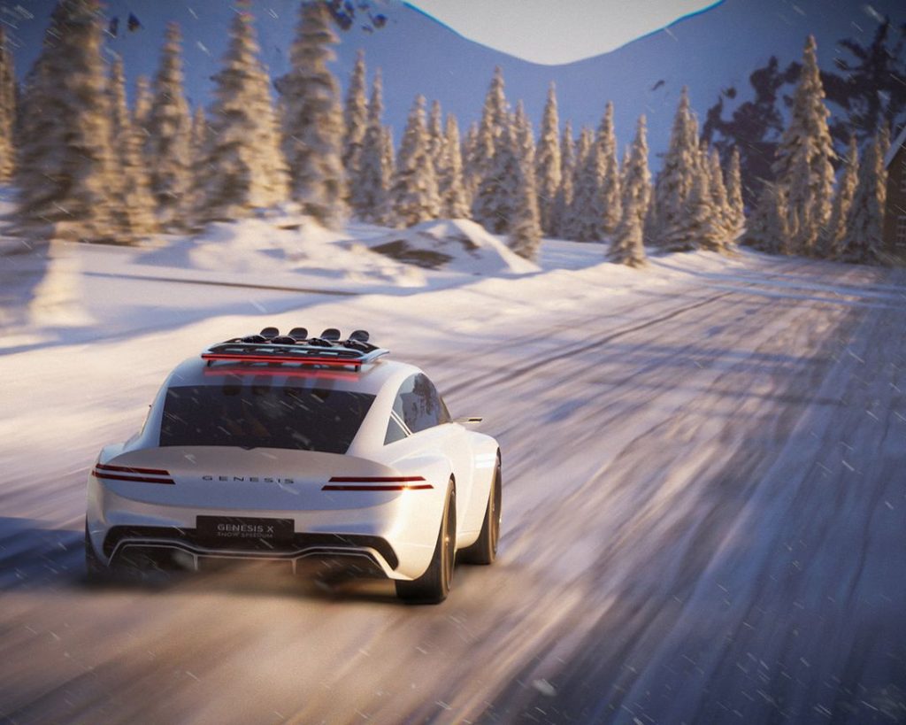 Genesis mostra la concept X Snow Speedium EV che si muove su terreni ghiacciati | Elettronauti.it
