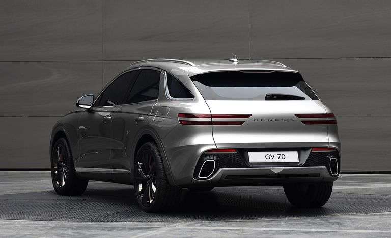 genesis gv70 posteriore