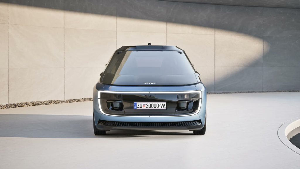 Rimac lancia il nuovo marchio di auto elettriche autonome di livello 4 Verne | Elettronauti.it
