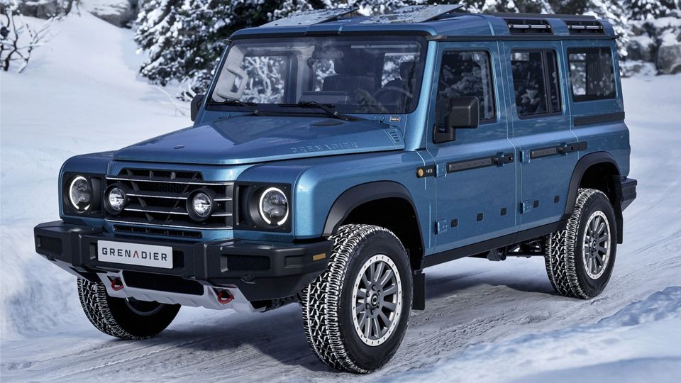 Ineos Grenadier un 4x4 con un futuro elettrico nel 2026.