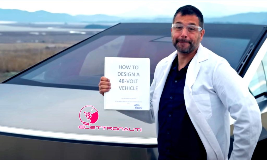 "How to Design a 48-Volt Vehicle”, xoxo ELON | Elettronauti.it
