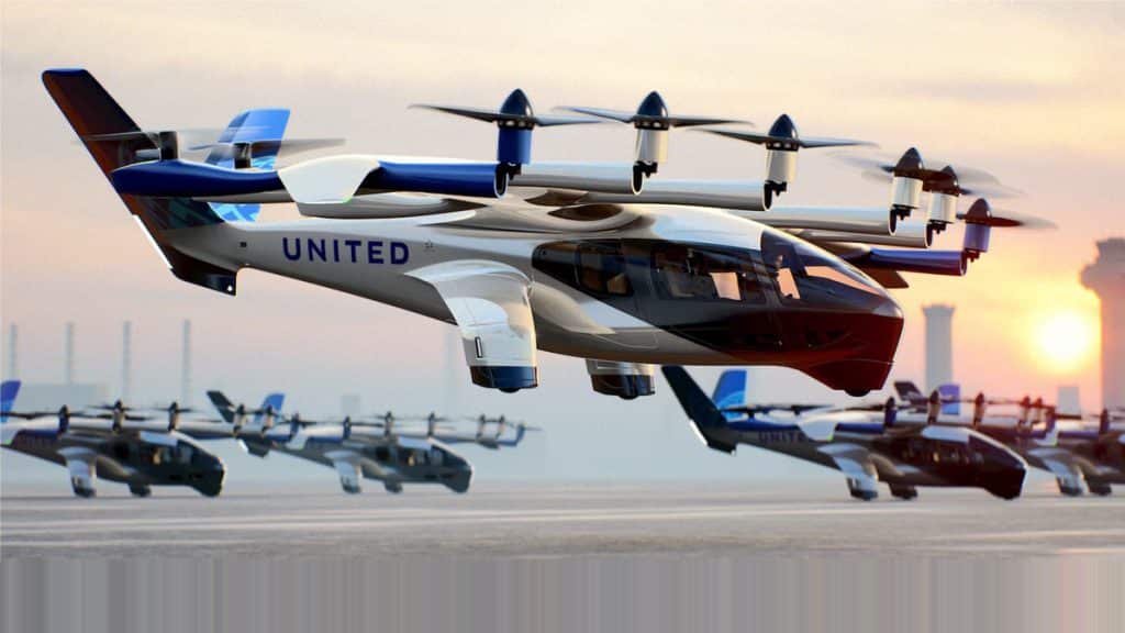 Midnight eVTOL l’aereo taxi elettrico United Airline - prodotto da Archer Aviation e Stellantis. | Elettronauti.it