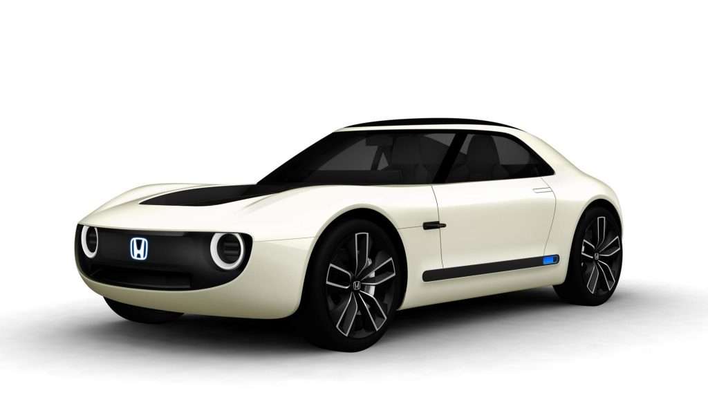 honda auto del futuro sportiva bianca