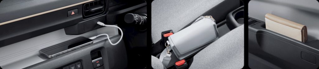 Honda N-ONE e: dettagli vari degli interni | Elettronauti.it