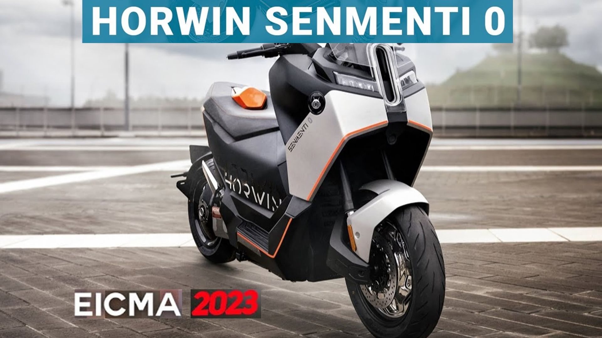 EICMA 2023 – Horwin SENMENTI O, l'e-scooter pronto a spaccare!
