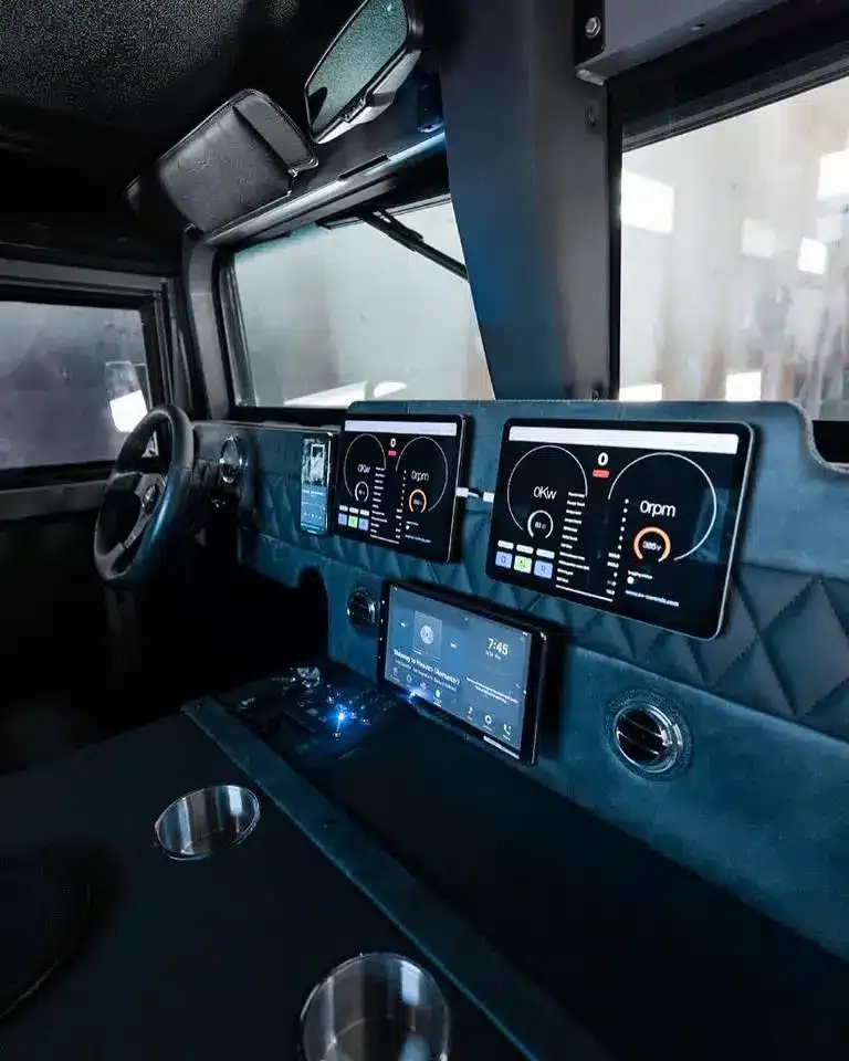 Humvee elettrico alimentato da motore Tesla | Elettronauti.it