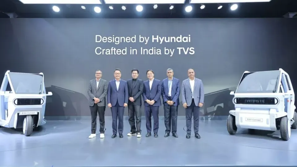 Designer TVS e Hyundai-electric