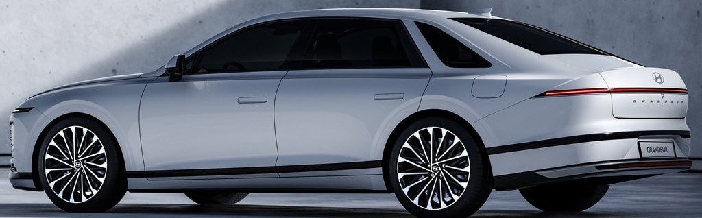 Hyundai Grandeur 2023 Laterale | Elettronauti.it