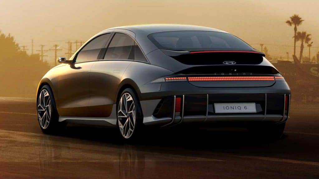 Hyundai Ioniq 6 posteriore | Elettronauti.it