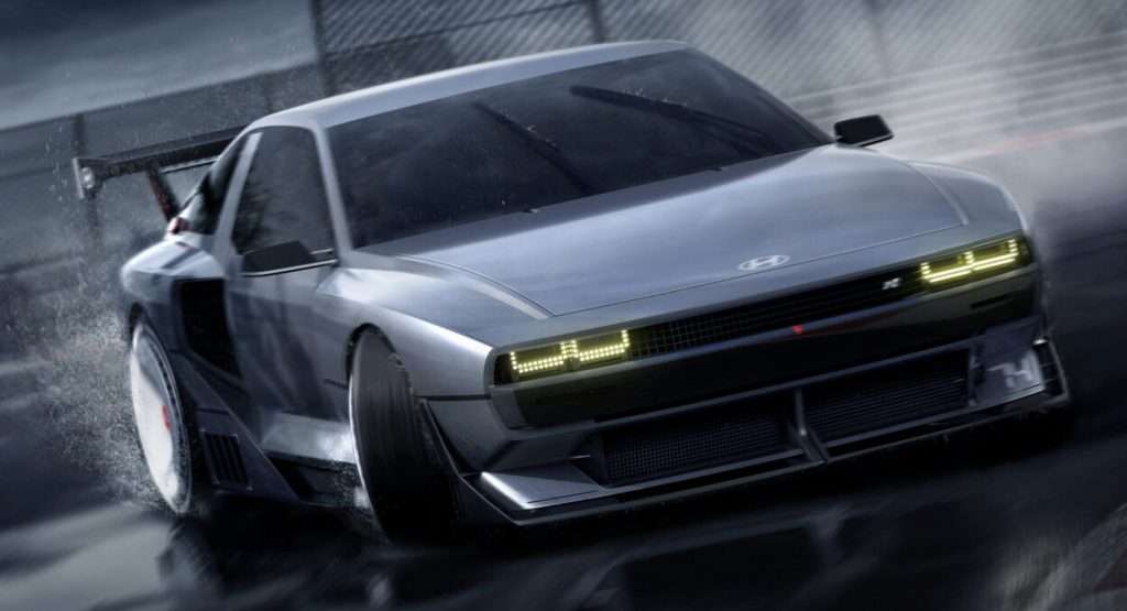 hyundai N Vision 74 anteriore