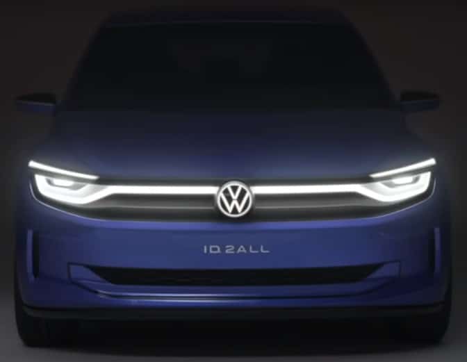 VOLKSWAGEN ID.2 ALL l'elettrica per il POPOLO a meno di 25.000€ + 400km | Elettronauti.it