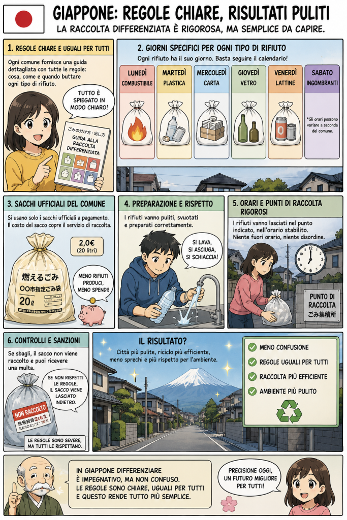 La raccolta differenziata in Giappone | Elettronauti.it