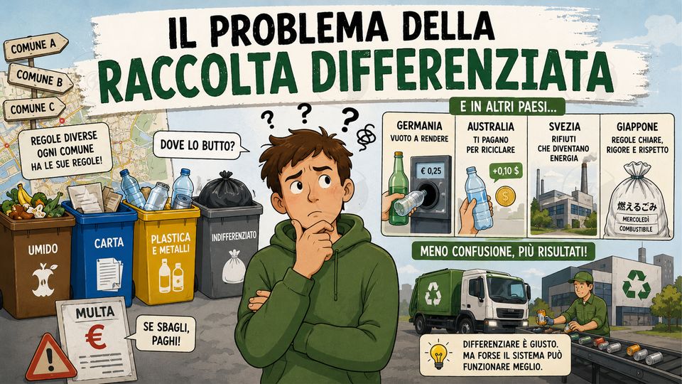 Il problema della raccolta differenziata