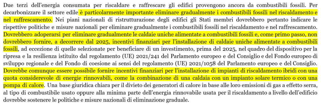 Stop agli incentivi per le caldaie dal 2025 | Elettronauti.it