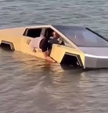 Cybertruck nel lago: ha creduto a Musk, arrestato | Elettronauti.it