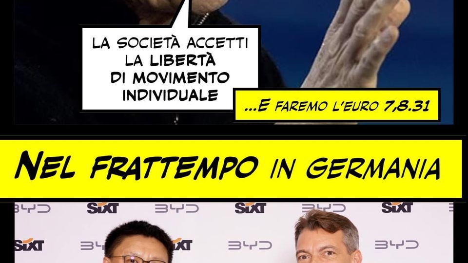 La tedesca Sixt compra auto cinesi