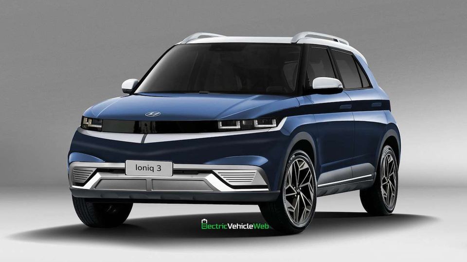 Hyundai Ioniq 3 anteriore