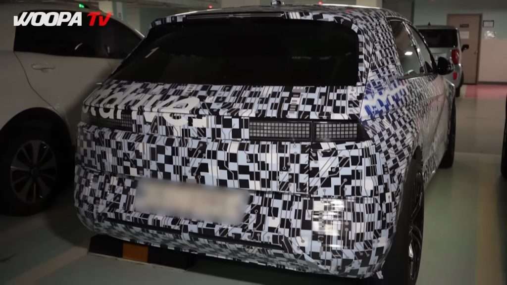 hyundai ioniq 5n posteriore