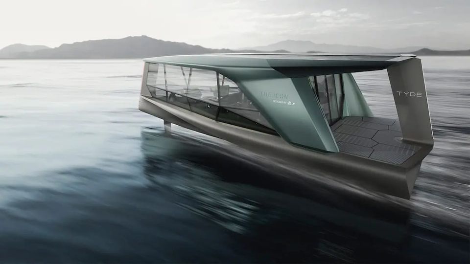 The Icon - nuovo aliscafo elettrico BMW
