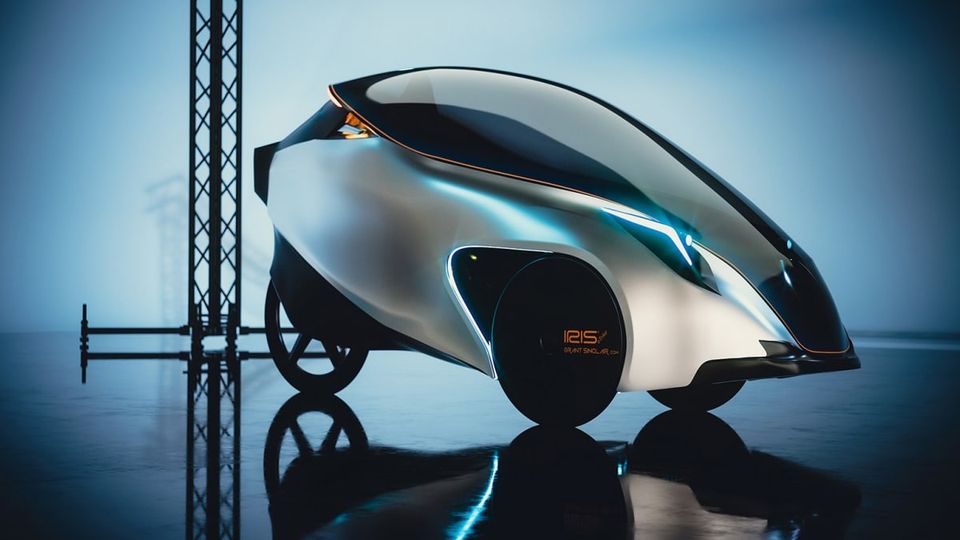Iris eTrike un successore spirituale del Sinclair C5