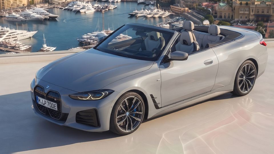 BMW i4 Cabrio elettrica: arriva nel 2028