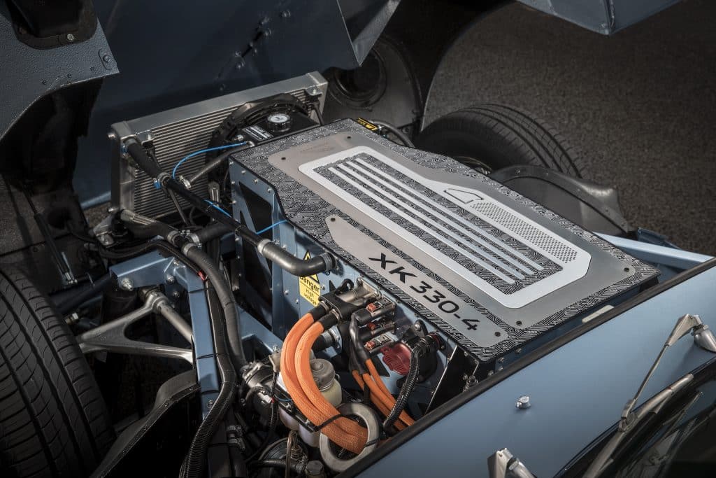 Jaguar e-Type Retrofittata Motore | Elettronauti.it