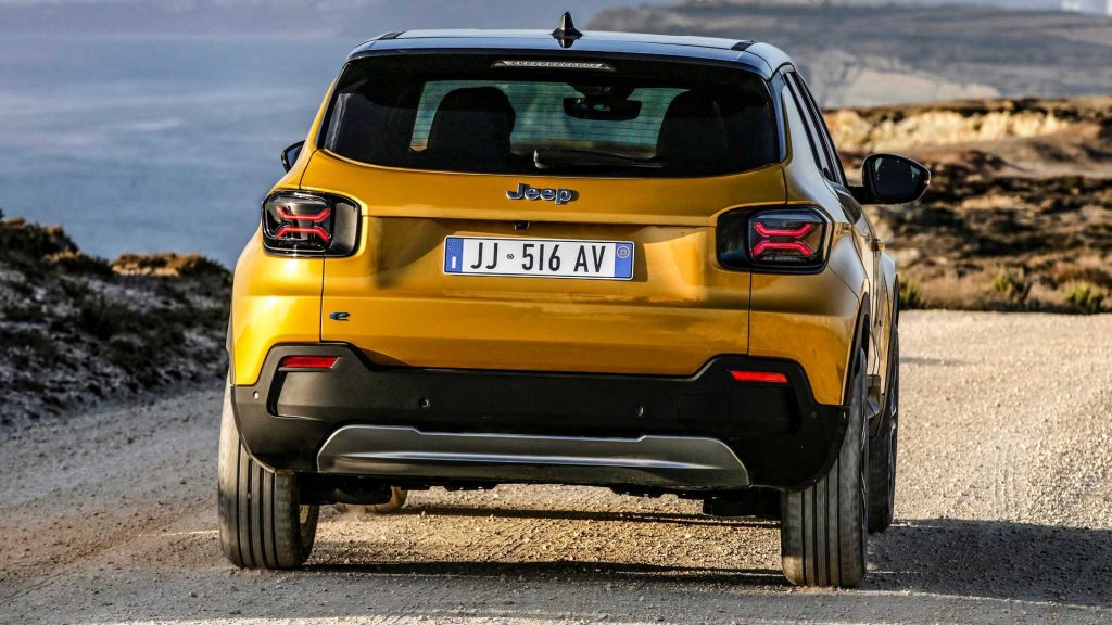 Jeep Avenger Posteriore | Elettronauti.it