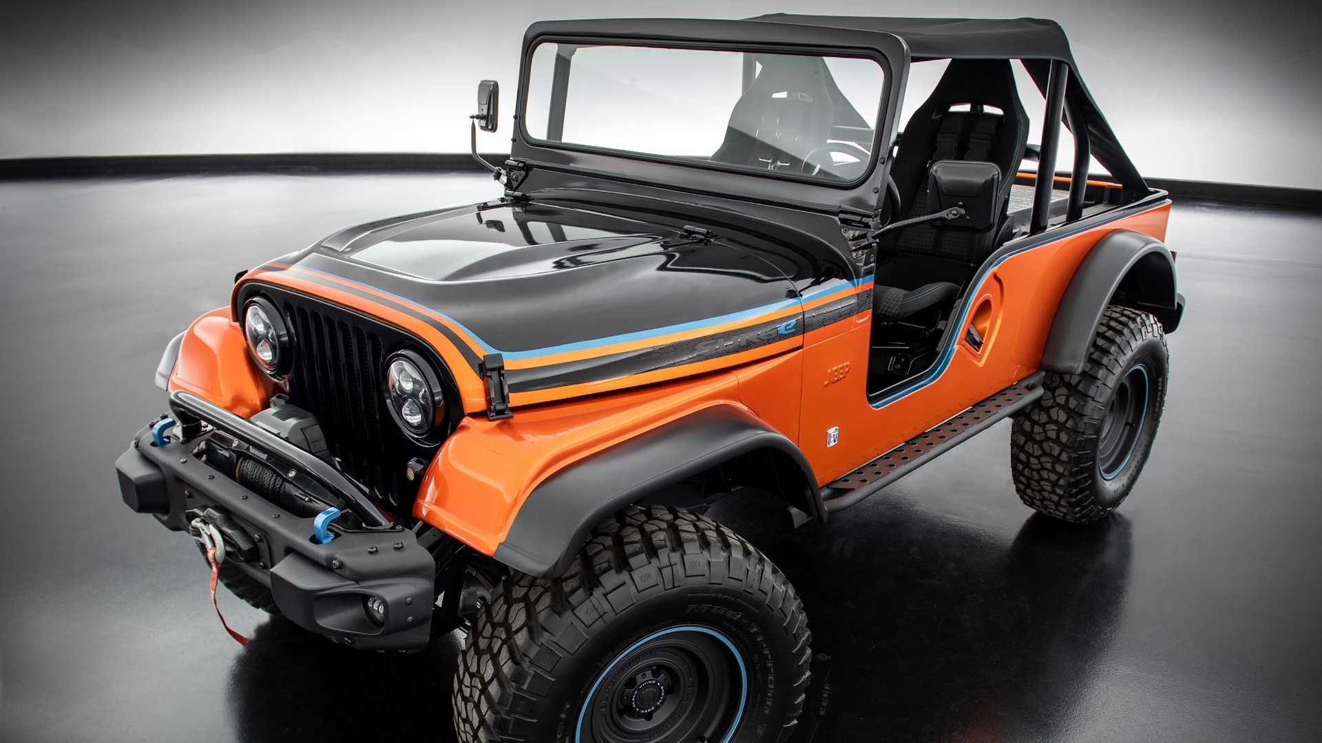 Jeep CJ Retrofit Anteriore