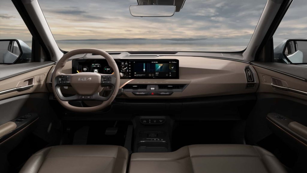 Primo sguardo all'interno del nuovo furgone elettrico di Kia | Elettronauti.it