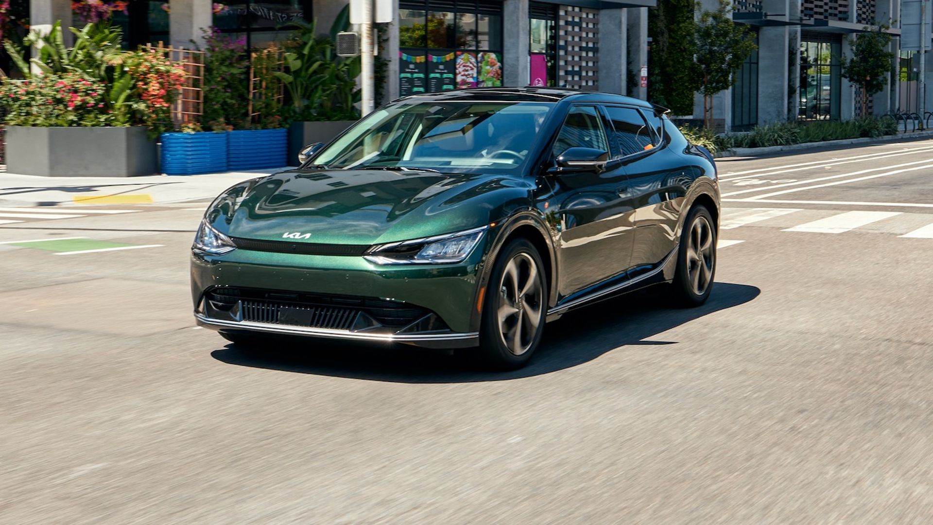 Kia EV6: edizione speciale verde bosco con 320cv
