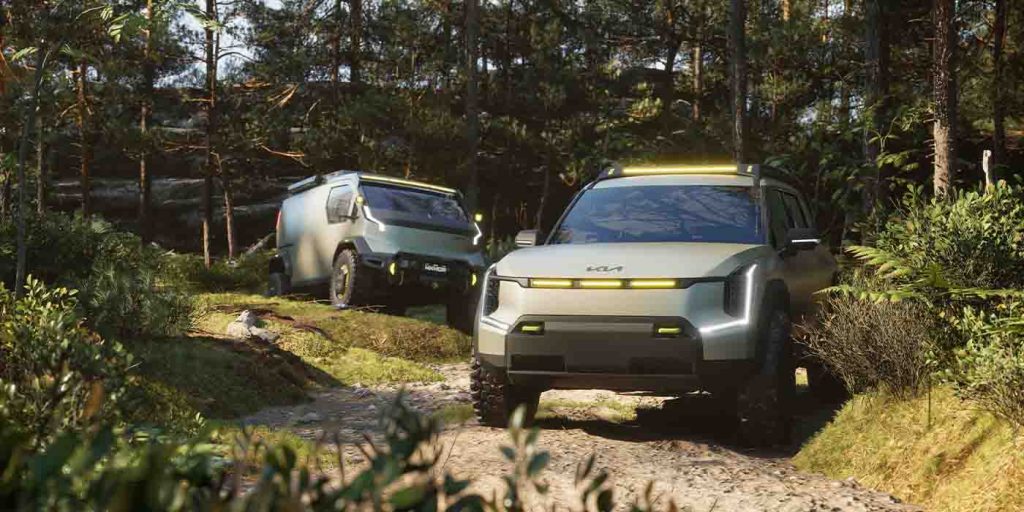 Kia presenta al SEMA i Concept EV9 “ADVNTR” ed il PV5 “WKNDR”. | Elettronauti.it