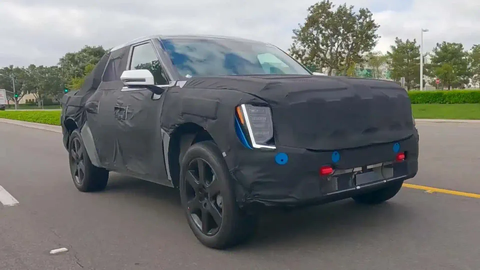 Kia sta testando un pick-up elettrico