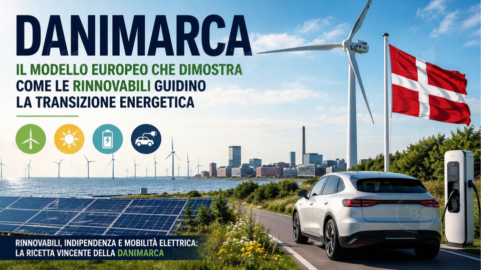 La Danimarca punta su pale eoliche e pannelli fotovoltaici e dimostra che il suo modello funziona