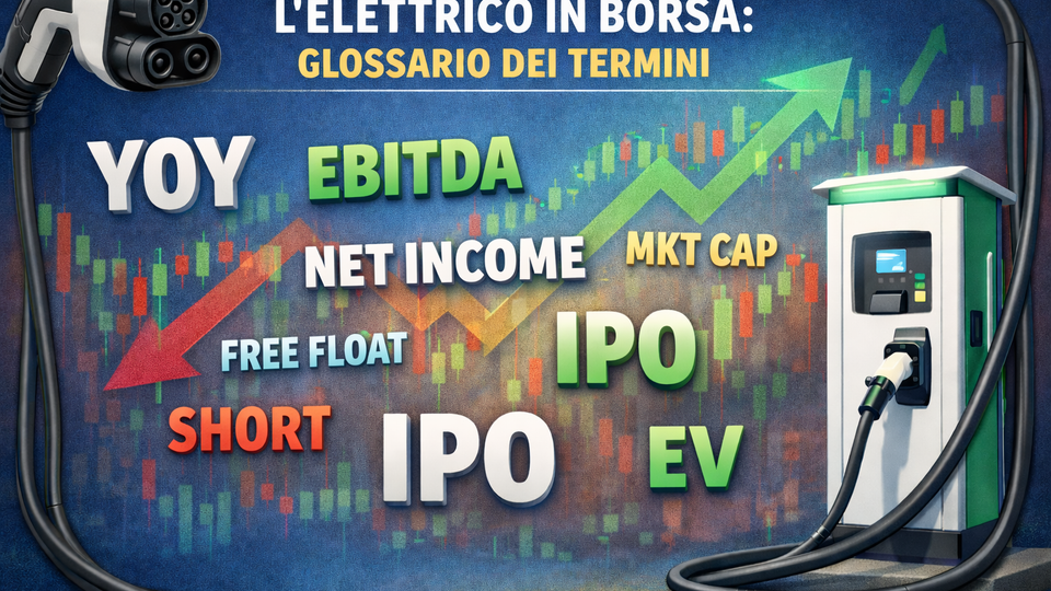 L'elettrico in Borsa - Il glossario dei termini finanziari italiani e inglesi