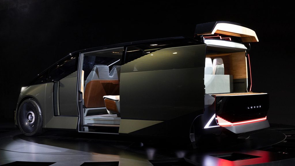 Lexus LS a sei ruote: il nuovo “Luxury Space” elettrico | Elettronauti.it