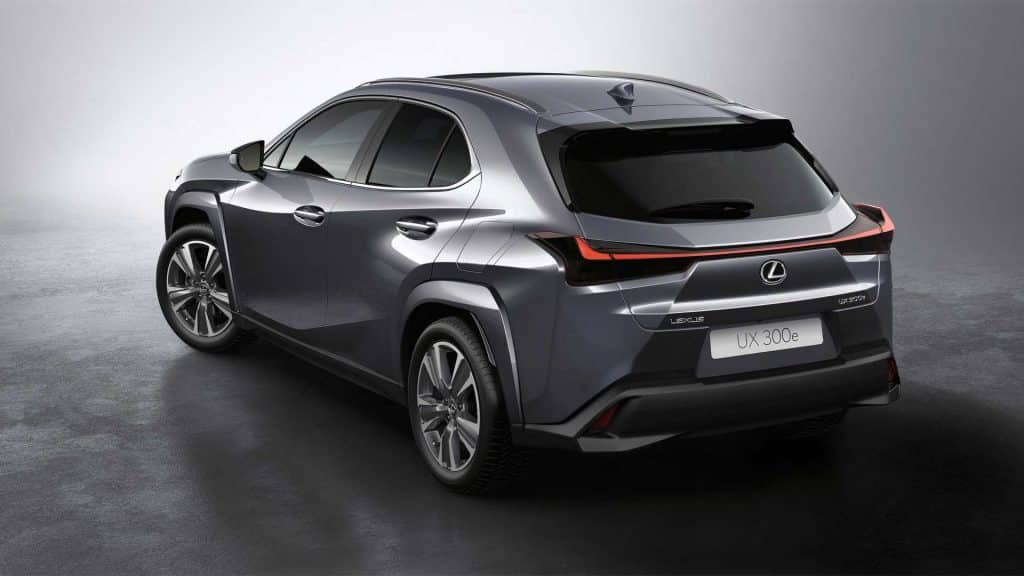 Lexus UX 300e 2023 Posteriore | Elettronauti.it