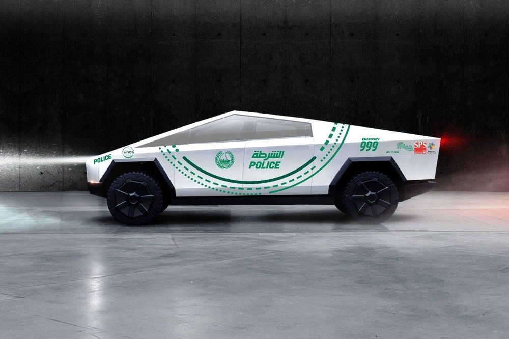 Dubai Police Tesla Cybertruck | Elettronauti.it