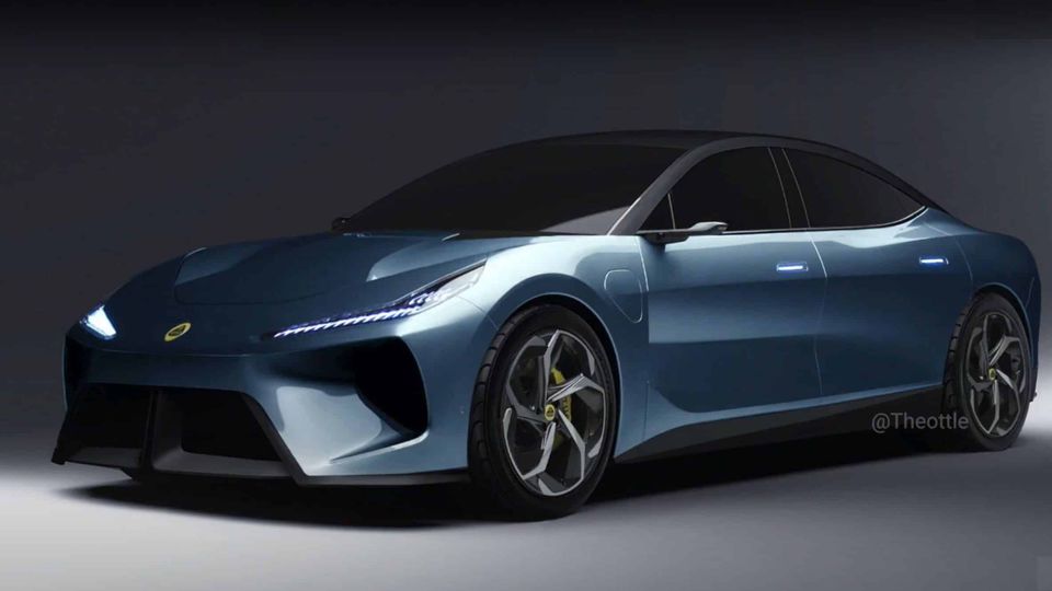 Ecco Lotus Envya - Render e foto reali