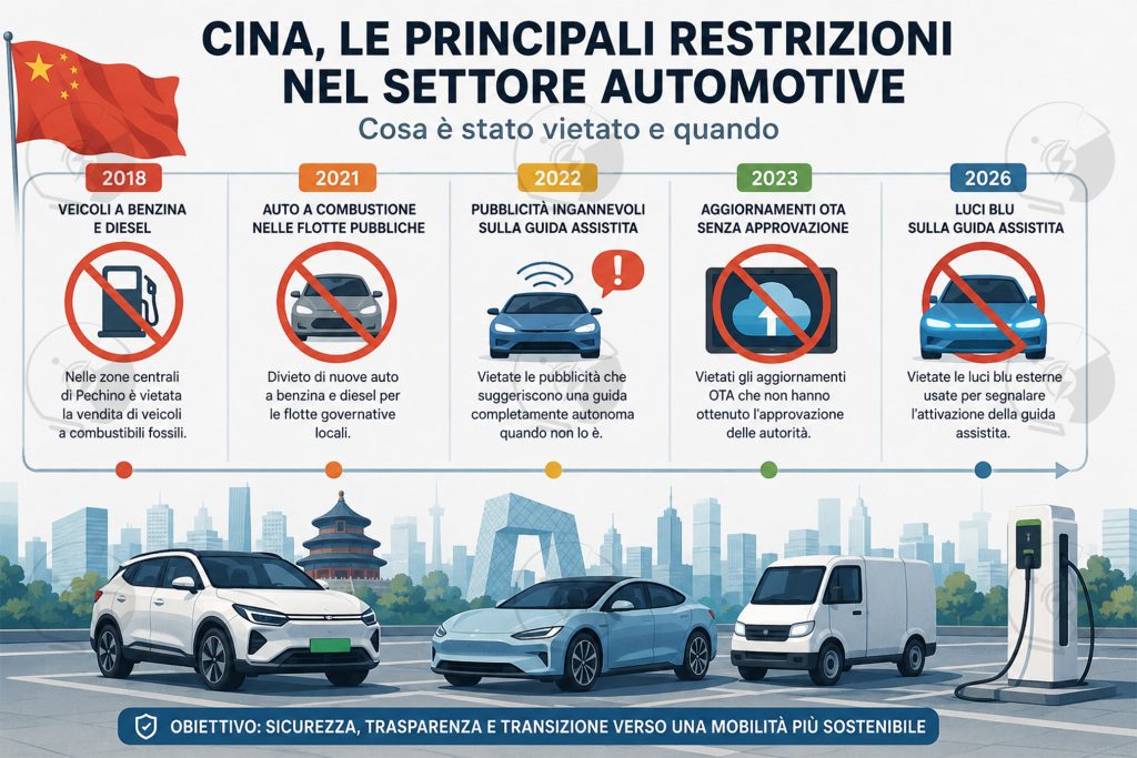 Gli ultimi divieti adottati dalla Cina in ambito automotive | Elettronauti.it