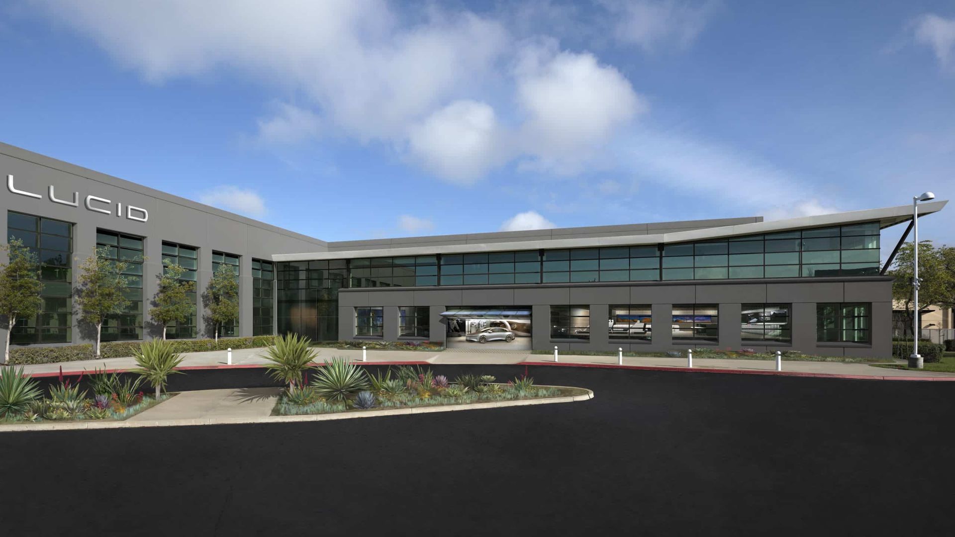 Lucid headquarters a Newark, California