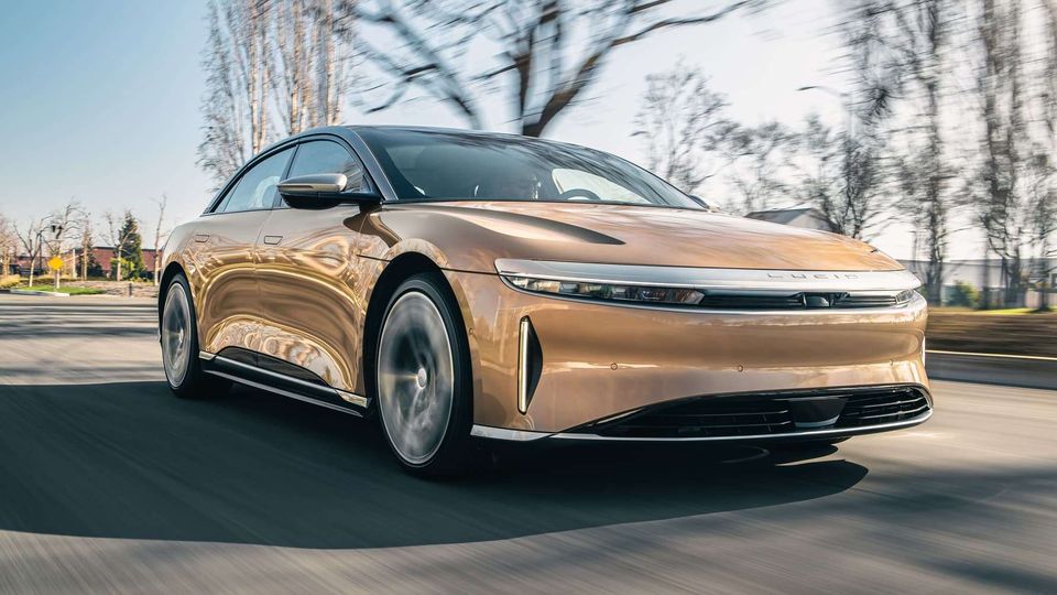 Lucid Air Anteriore