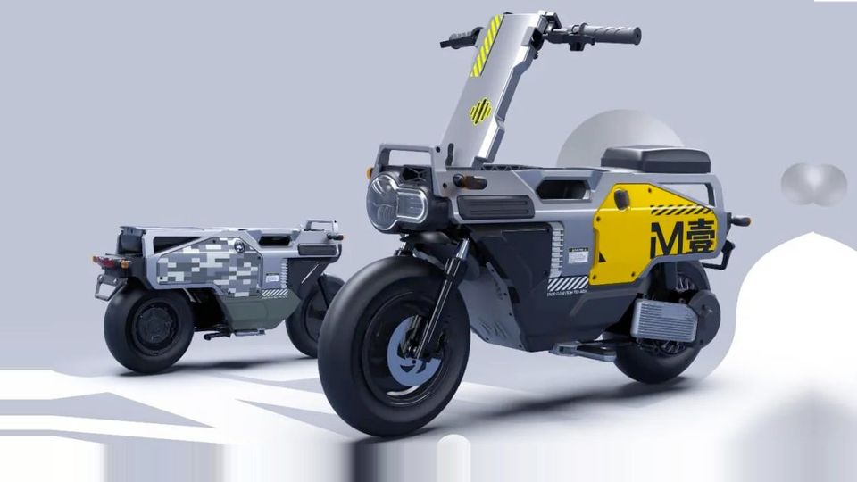 FELOTOO M - Questa nuova moto elettrica pieghevole può stare nel bagagliaio della tua auto