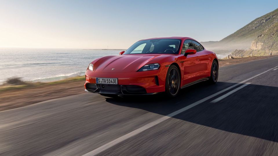 Porsche Taycan Model Year 2027