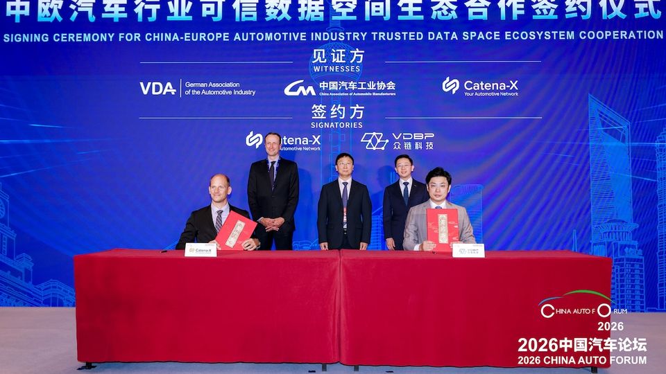 Catena-X: dati auto Europa-Cina, nasce l'ecosistema
